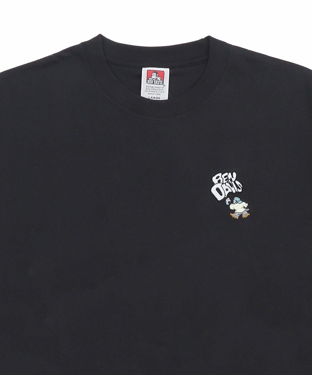 WEGO 【ユニセックス着用ITEM/SMLサイズ展開】別注BENDAVISワンポイントT（SS） 