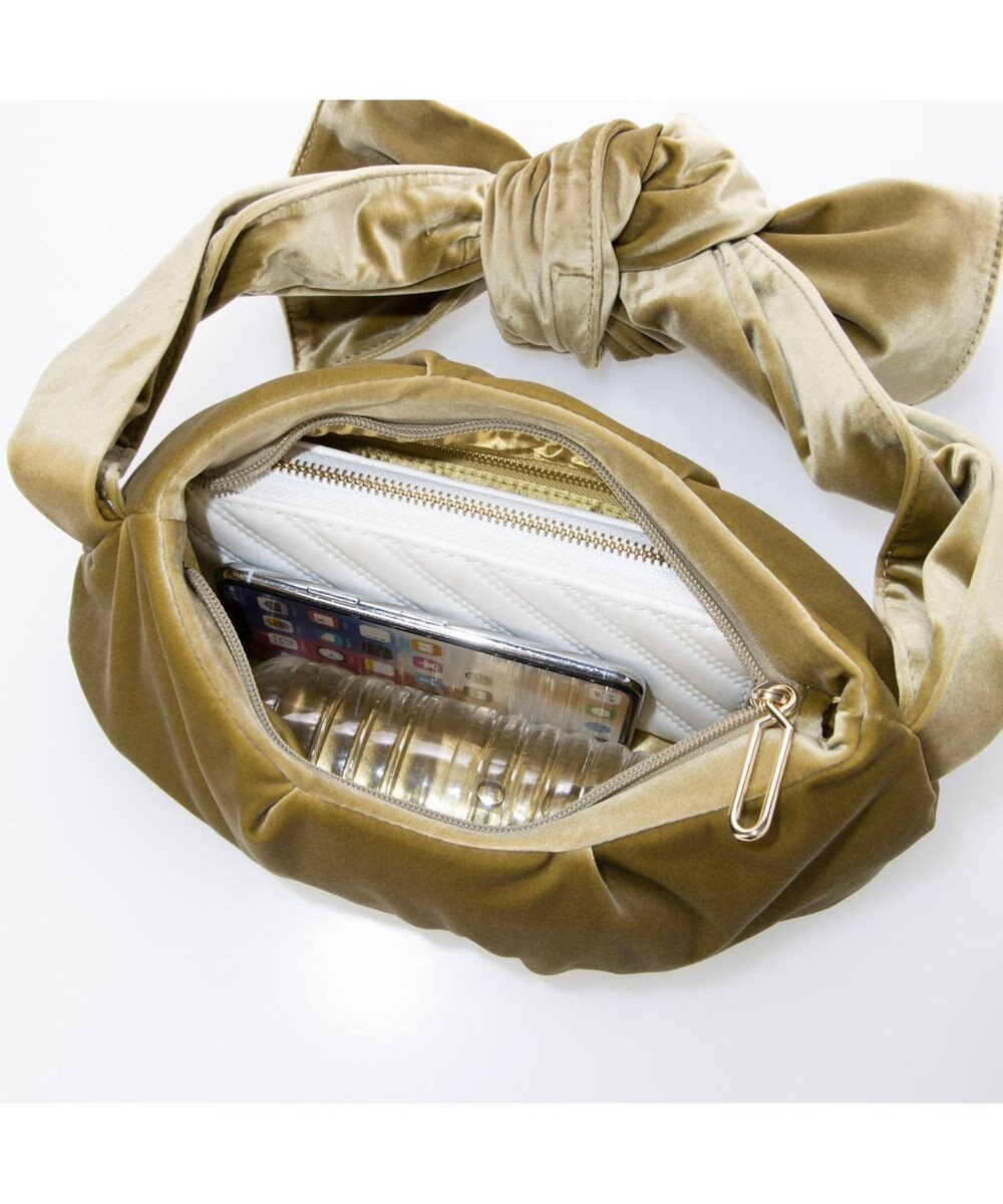 UNBILLION カカトゥ kakatoo / ベルベットノットリボンバッグﾞ 