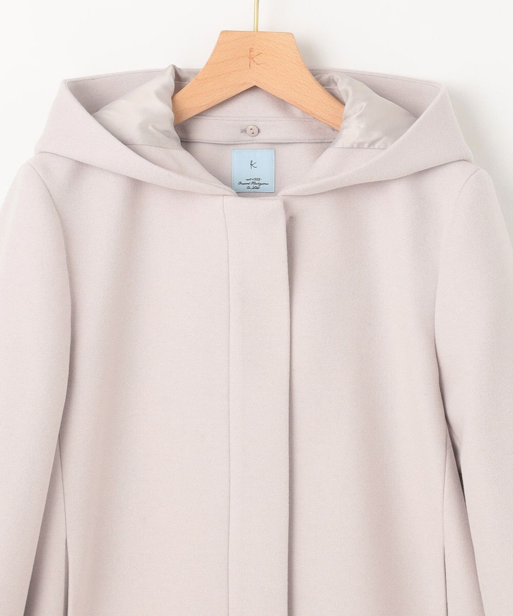 組曲 L 【2WAY】ウールモッサ ショートコート 