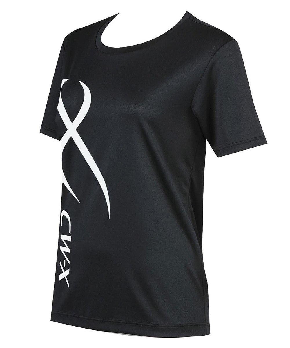 CW-X 【UNISEX】 CW-X トップス Ｔシャツ 半袖 3分袖 Ｕネック メッシュ素材 UVカット率90%以上(本体) ユニセックス DLR235 /ワコール 