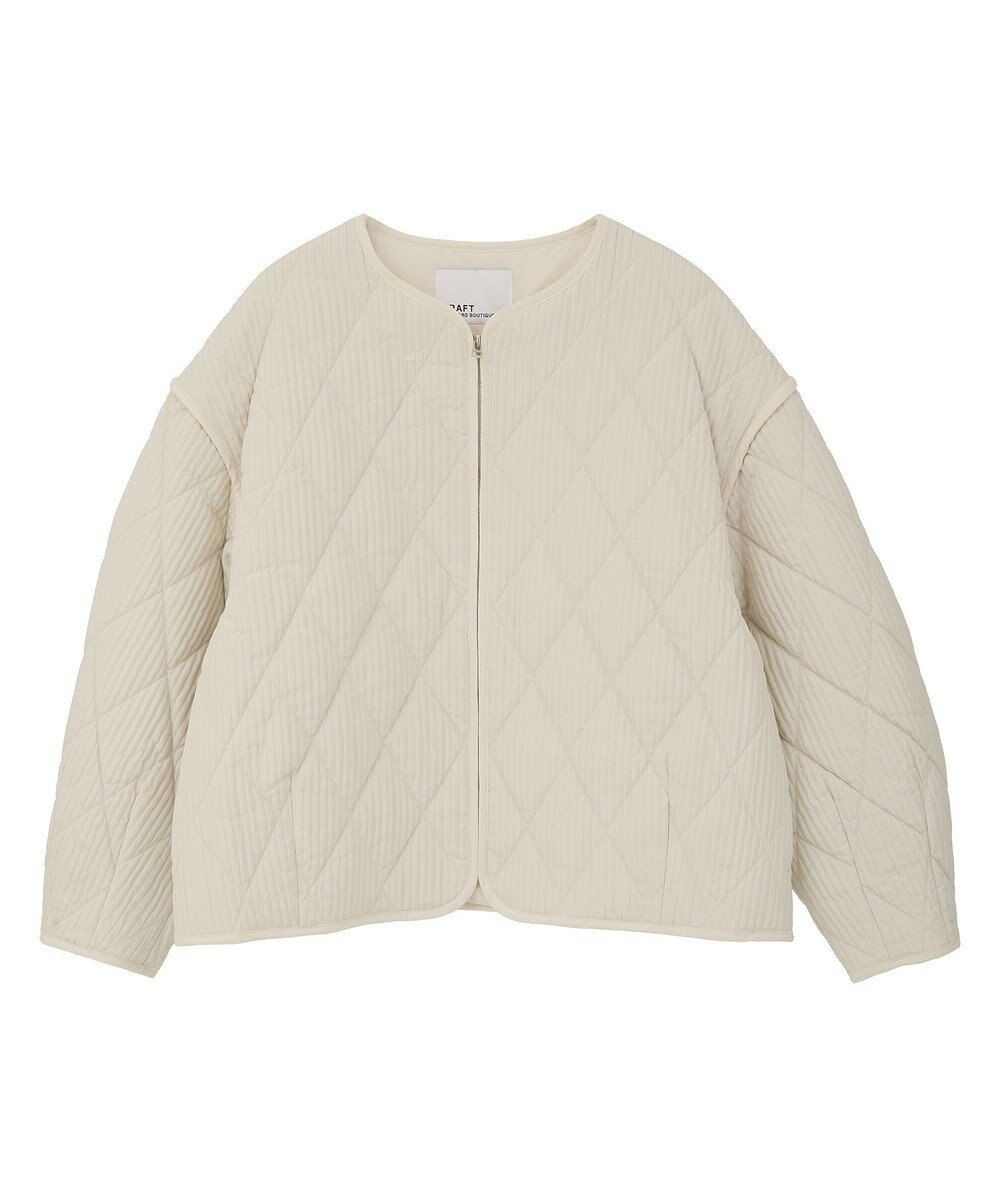 CRAFT STANDARD BOUTIQUE キルティングパイピングブルゾン 