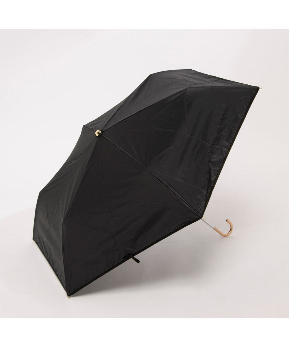 UNBILLION カシュネ cachenez / PUサテンリボン3段折りたたみ傘 