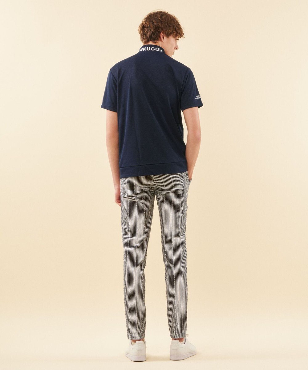 23区GOLF 【MEN】【吸水速乾/UVケア】ＹＥＬＬ柄ジャガード モックネック 