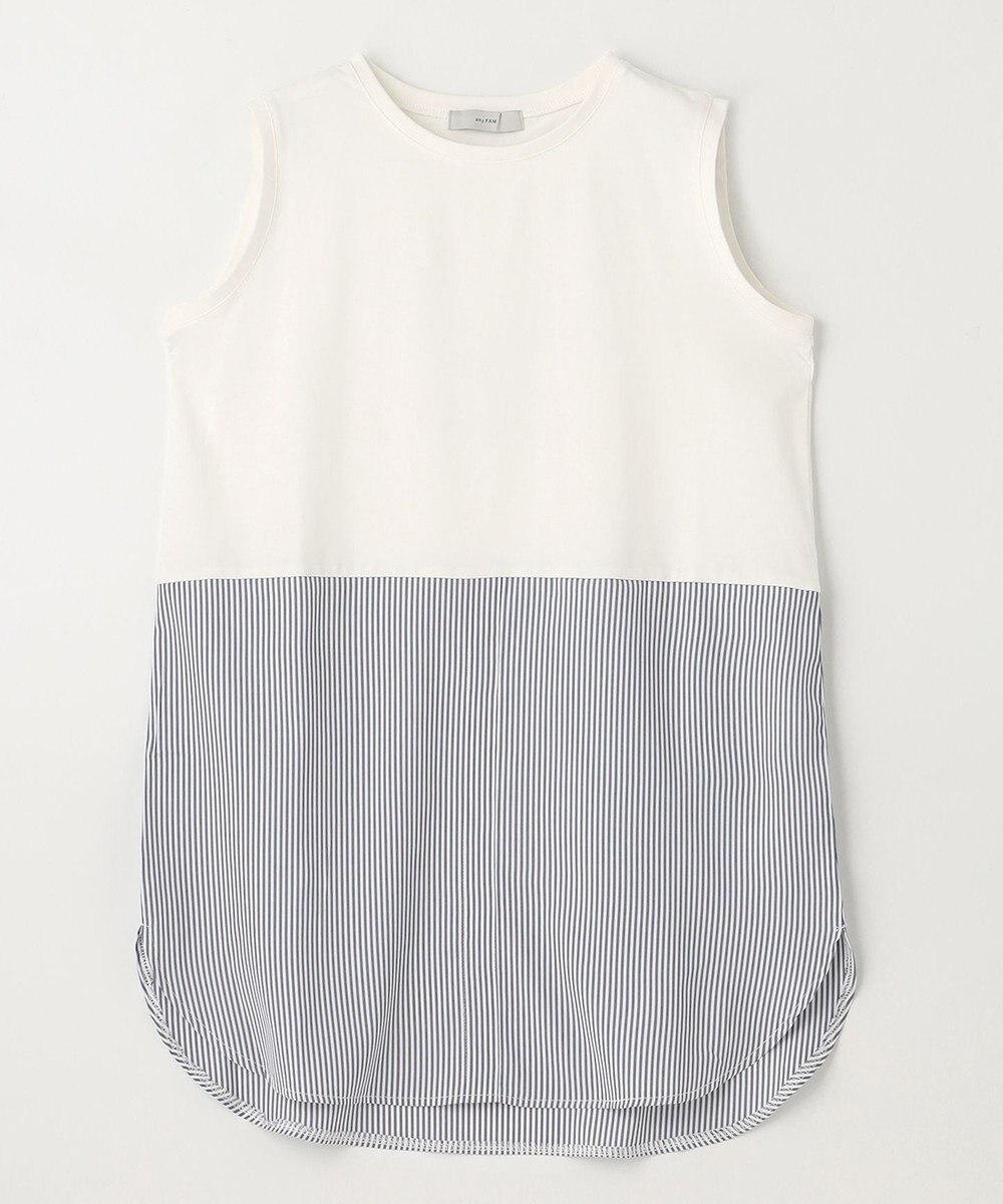 ANY 【洗濯機可能】レイヤードインナータンクトップ 