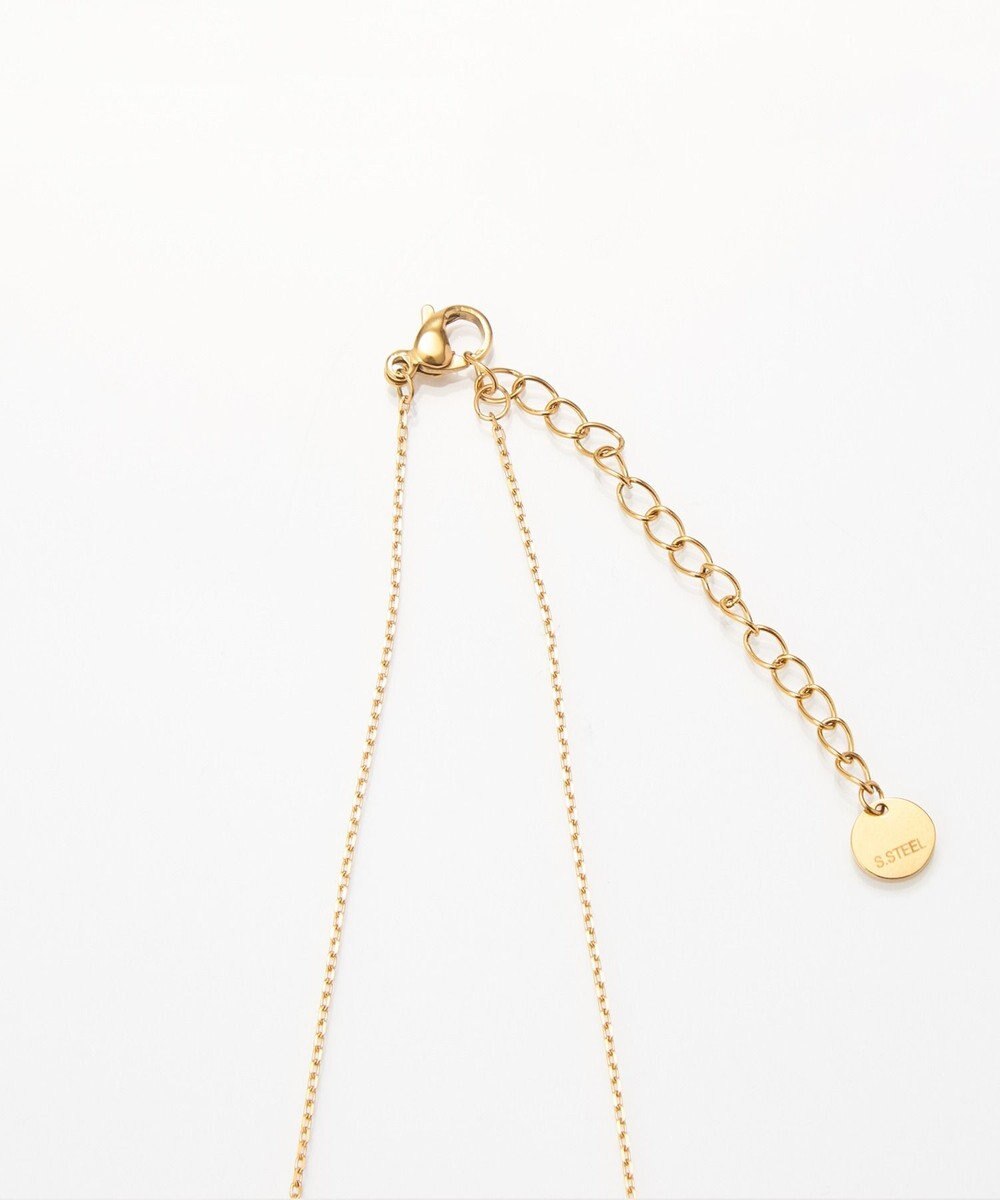 Phoebe <オンワード限定セット>【金属アレルギー対応】シューティングスターステーションネックレス×ワンタッチドレープイヤーカフ/サージカルステンレス 