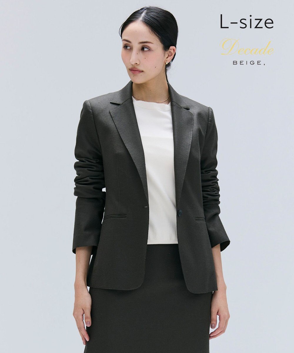 BEIGE， 【Lsize・セットアップ対応】CORBY / ウールテーラードジャケット 