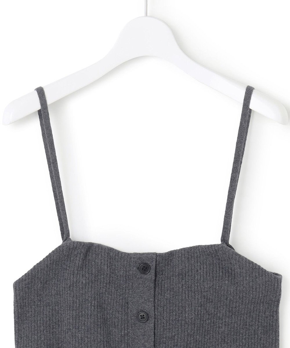 23区 【洗える】レイヤードビスチェ ニット 