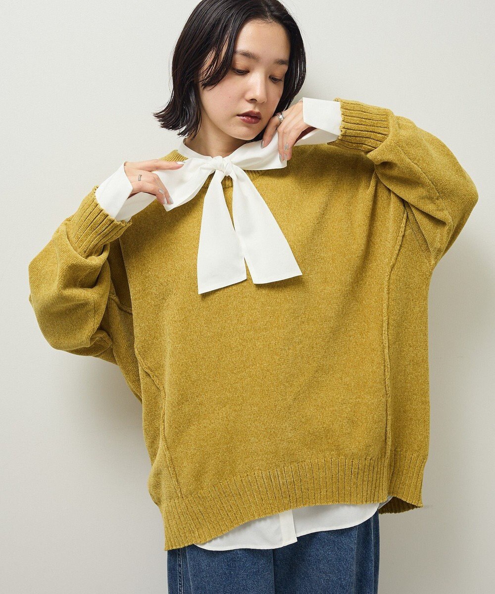 Green Parks ボウタイインナーシャツ 