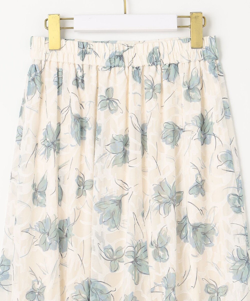 ANY SIS 【2WAY】ペイントフラワー スカート 