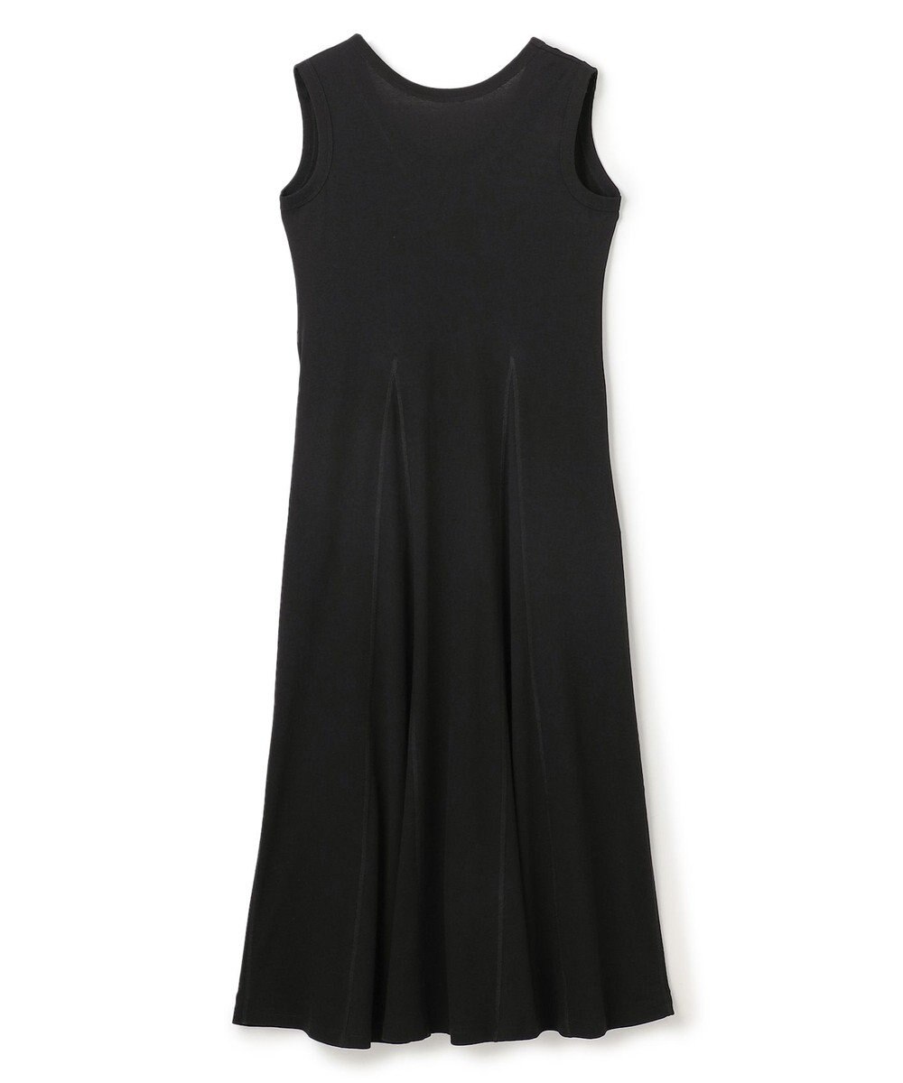 UNFILO ドライタッチフライス フレアワンピース 