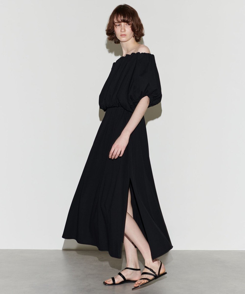 NAVE 【Nave 　洗える・接触冷感】ジャージースリットスカート 