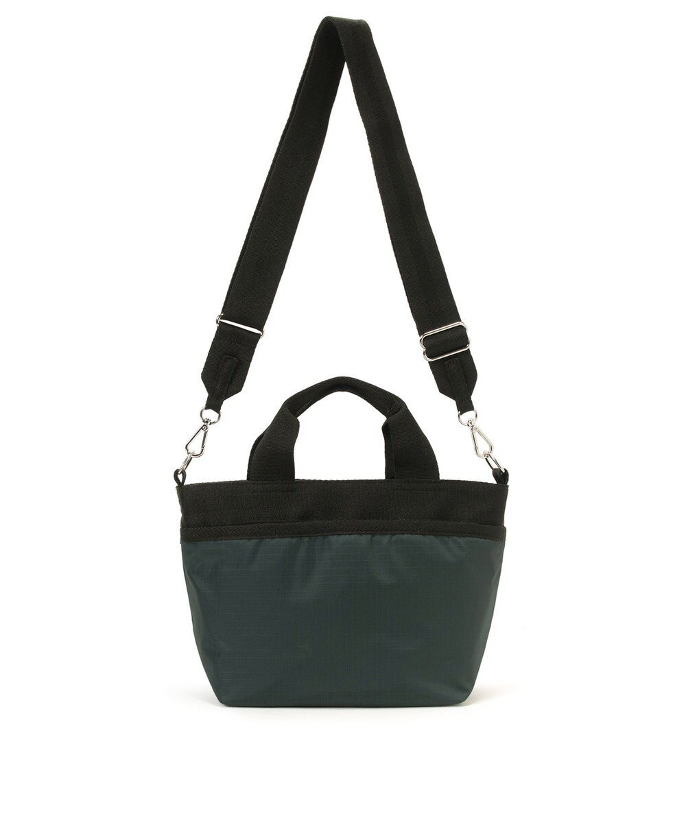 LeSportsac SMALL BUCKET TOTE/ミッドナイトグリーン/ブラック 