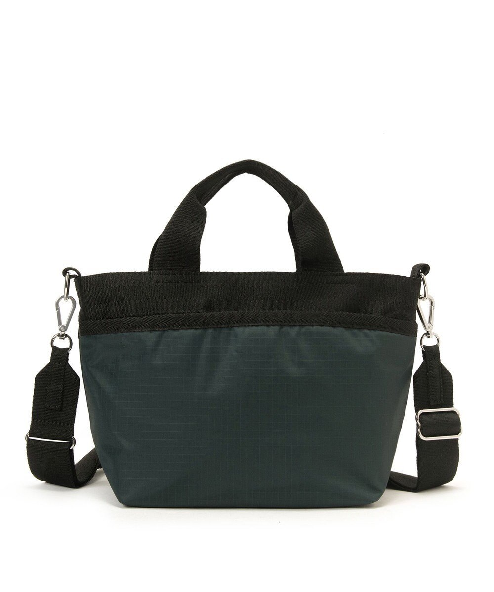 LeSportsac SMALL BUCKET TOTE/ミッドナイトグリーン/ブラック 