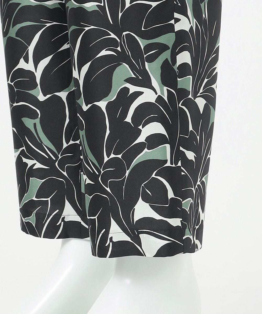 23区 【R(アール)】Ratti リーフプリント パンツ 