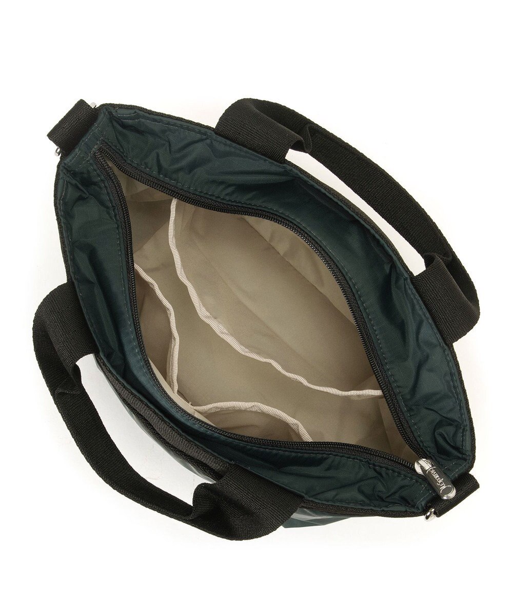 LeSportsac SMALL BUCKET TOTE/ミッドナイトグリーン/ブラック 