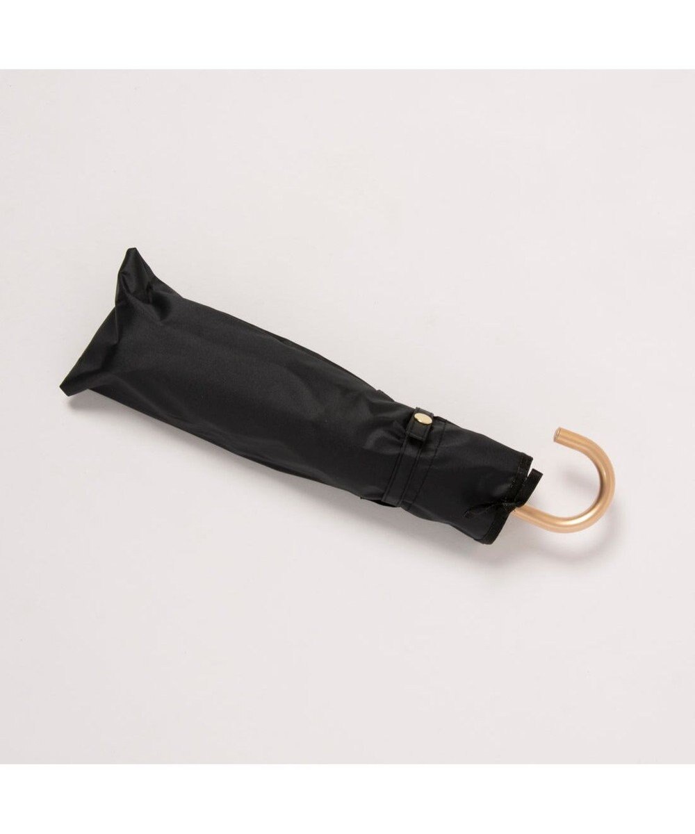 UNBILLION カシュネ cachenez / PUサテンリボン3段折りたたみ傘 