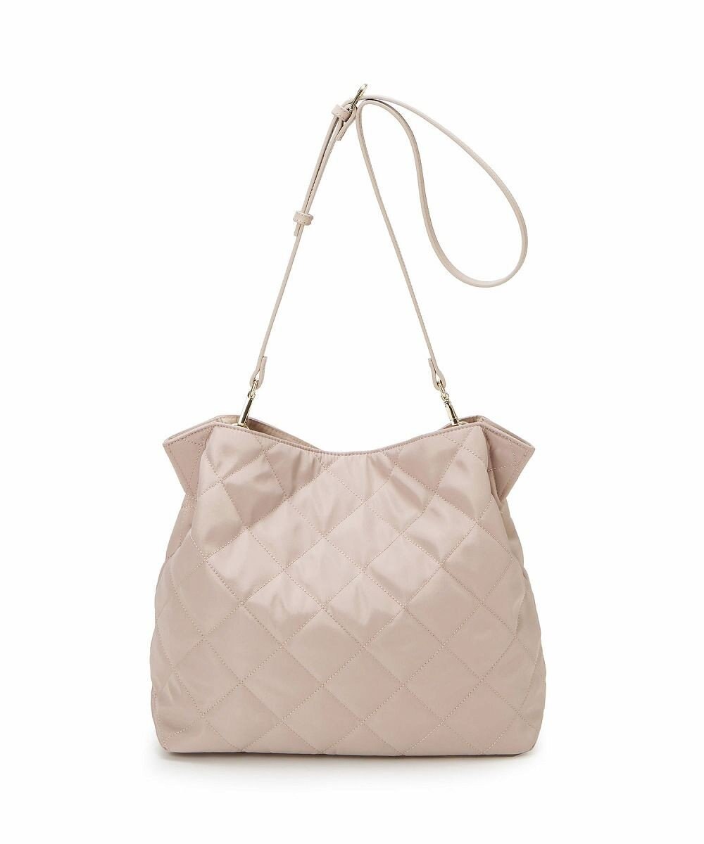 TOPKAPI 【TREASURE TOPKAPI】キルティング アクリルチェーン付 トート バッグ 