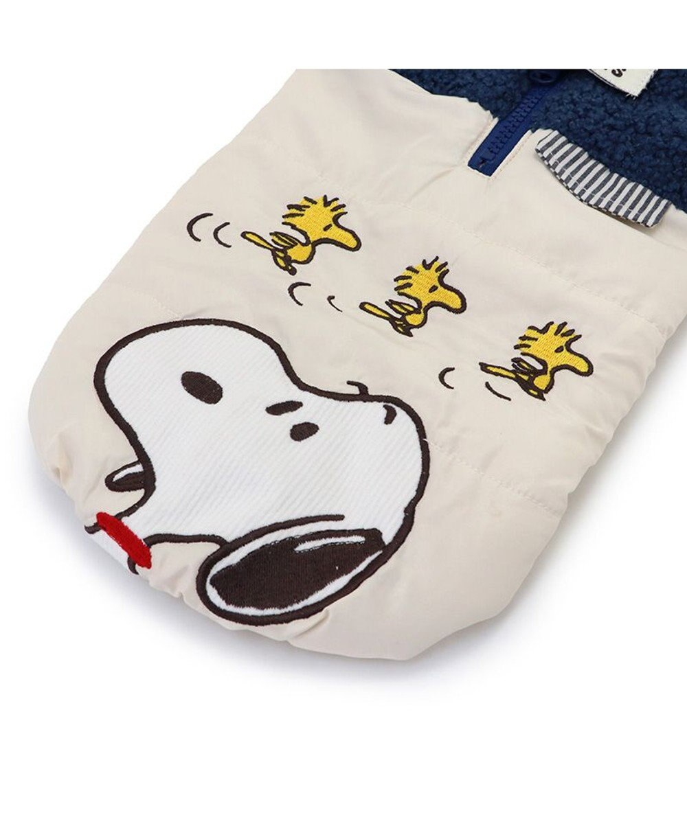 PET PARADISE スヌーピー 遠赤外線 エアベスト 《ホワイト》 小型犬 