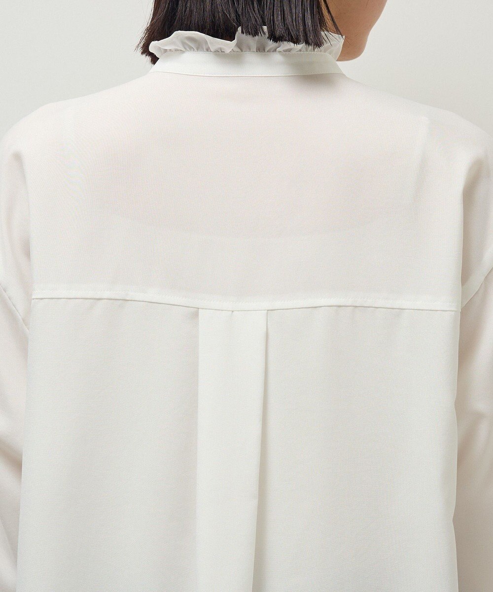 Green Parks フリルカラーインナーシャツ 