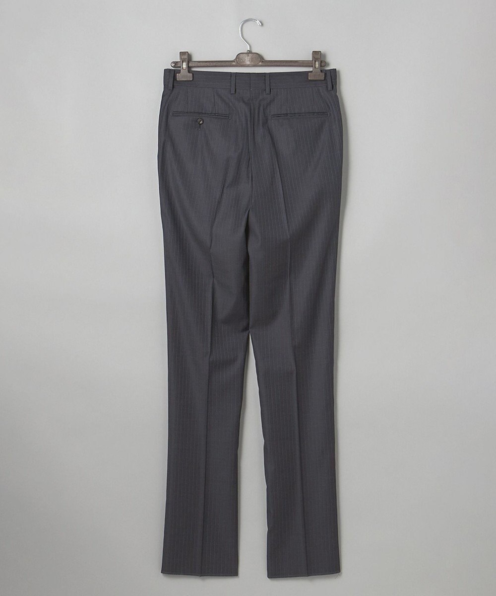 GOTAIRIKU 【Loro Piana Fabric】365 通年スーツ(グレー×ストライプ) 