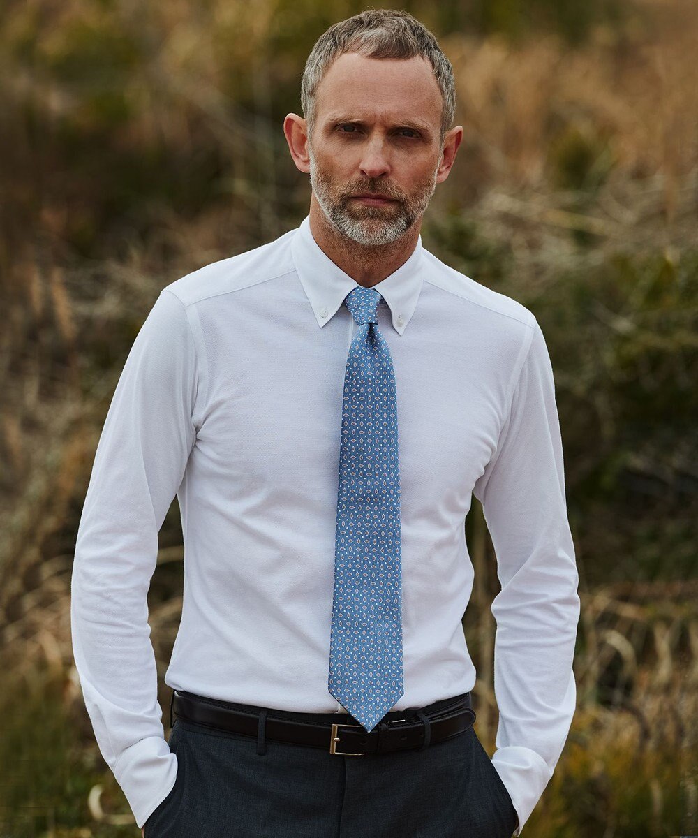 GOTAIRIKU 定番【アノネイ社】日本製 ボックスカーフ ドレスベルト（24年モデル） 