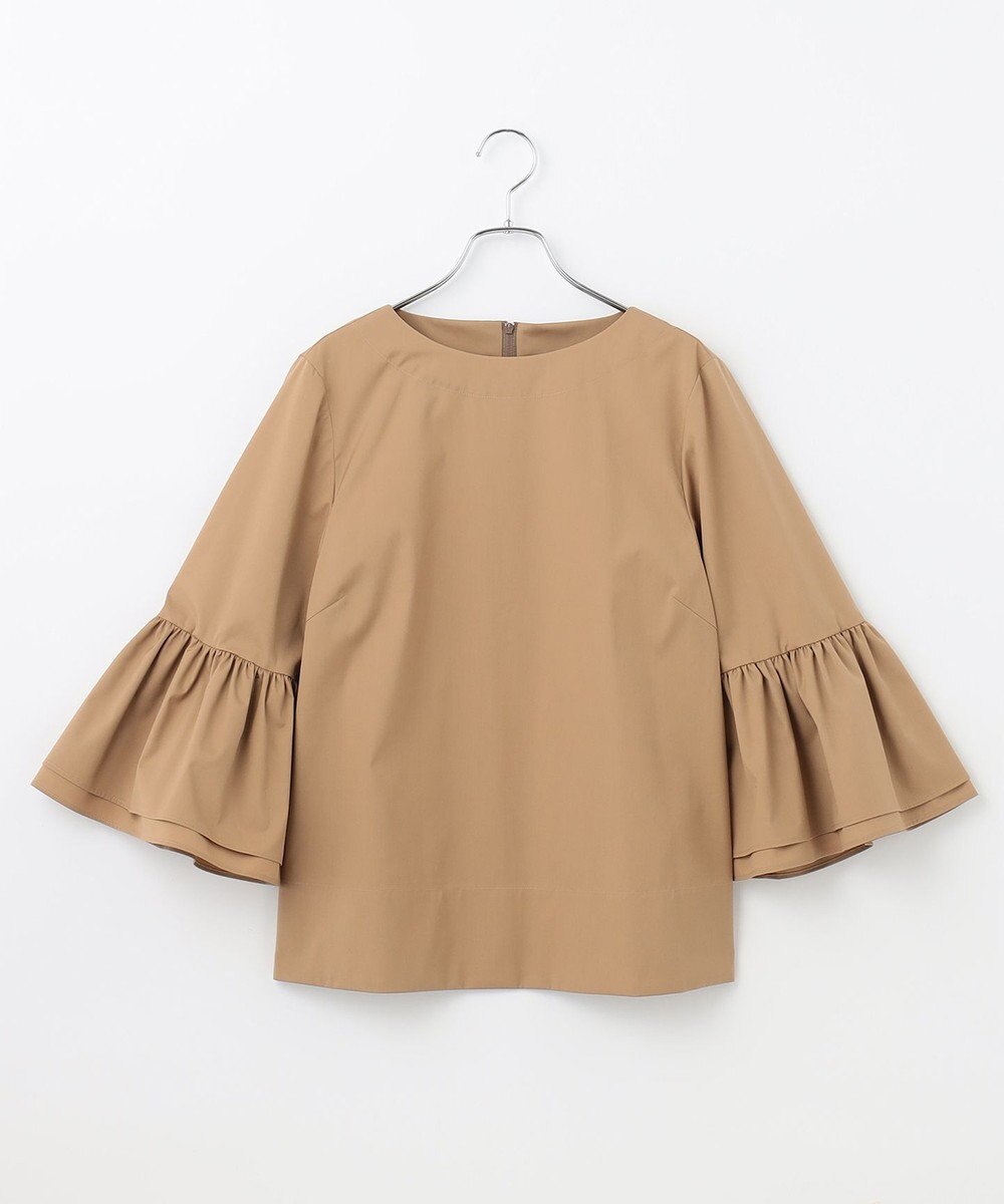 #Newans 【ANSWER for Co-Creation】ベルスリーブシンプルブラウス 