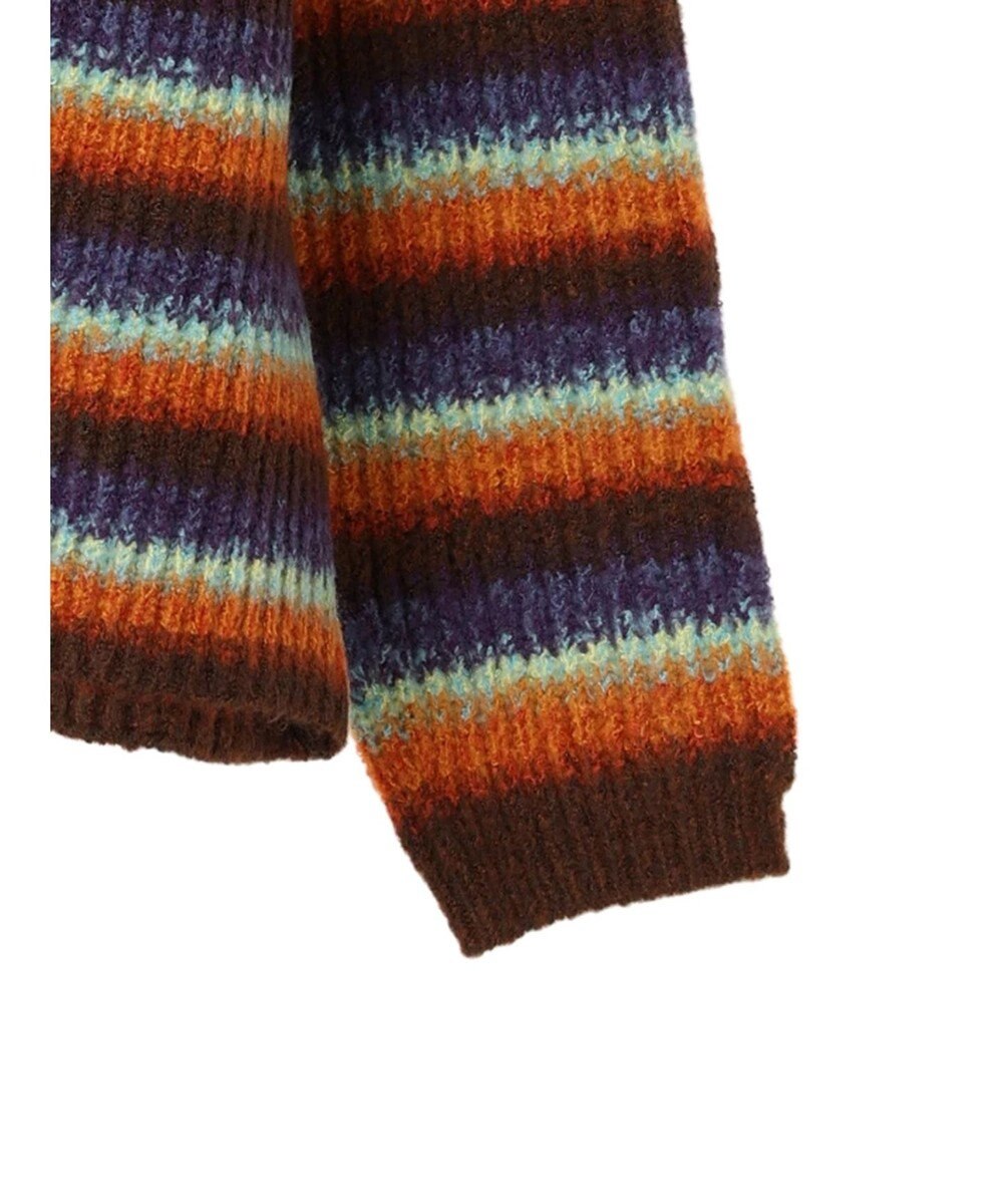 AMERICAN HOLIC グラデーションボーダーニットプルオーバー 