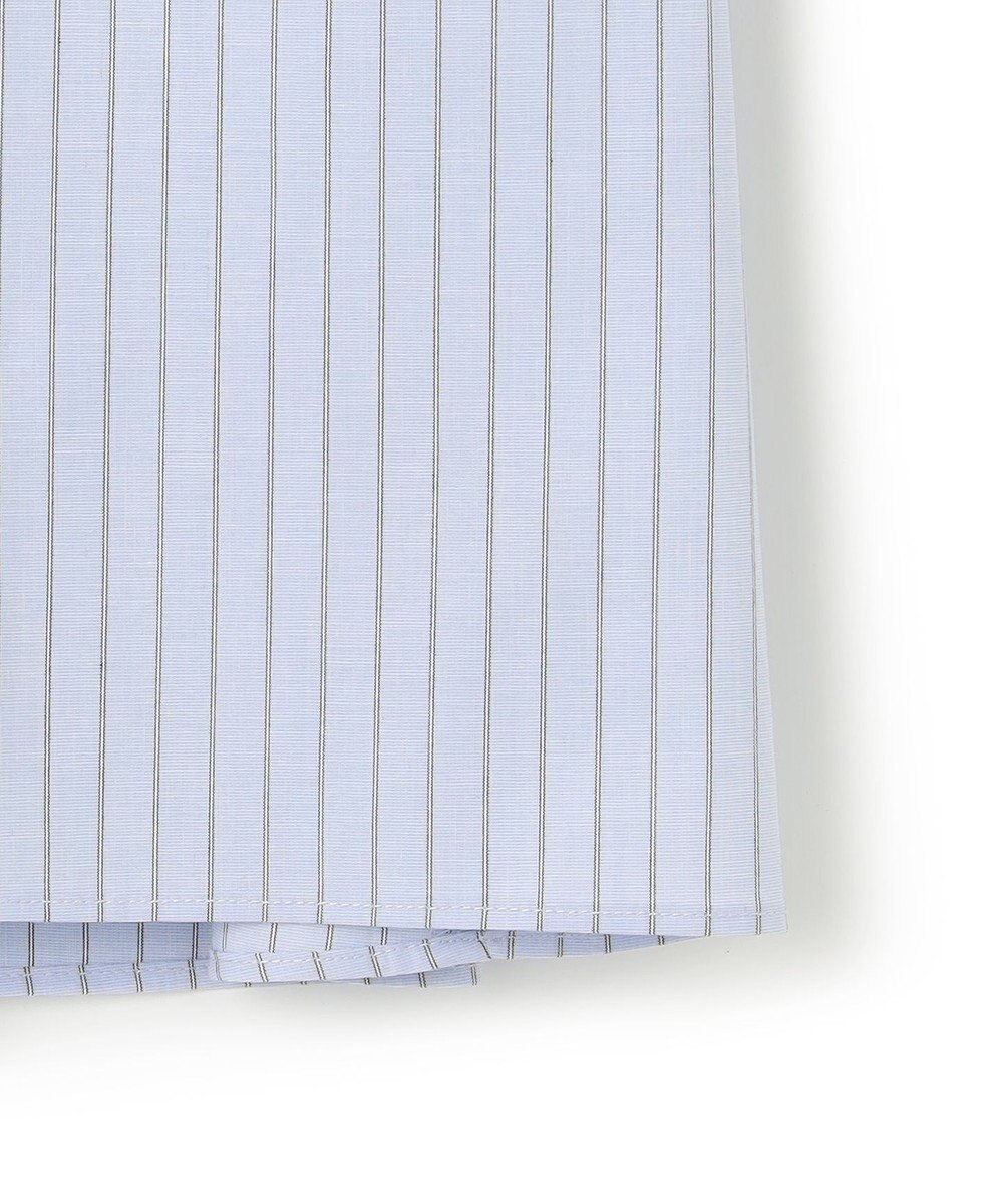 UNFILO L ボリュームスリーブ クロップドシャツ 