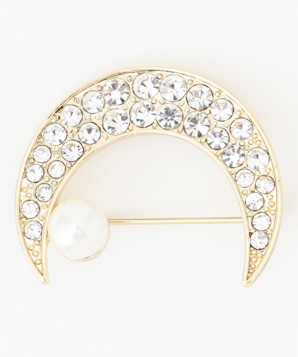 組曲 【好評につき追加販売】ビジュームーンブローチ 