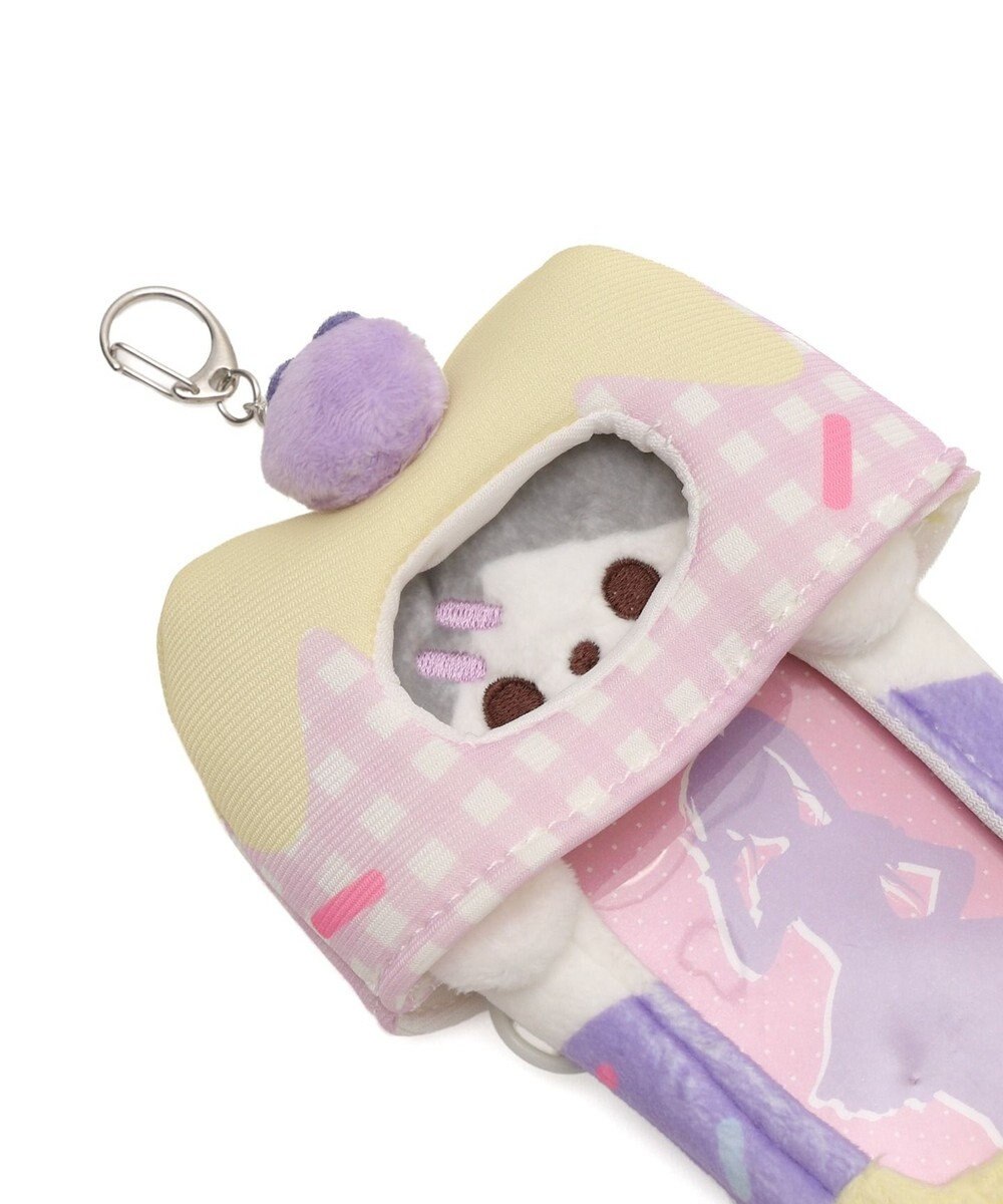 WEGO スイーツアニマルカードホルダーリールキーホルダー 