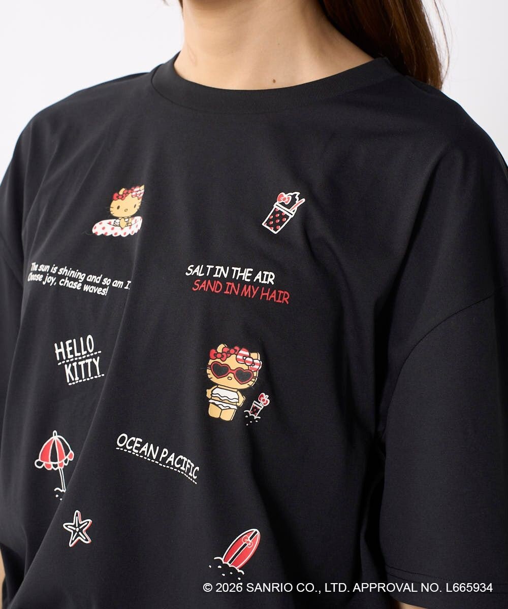 OP／FILA 【Ocean Pacific×ハローキティ】ラッシュTシャツ 