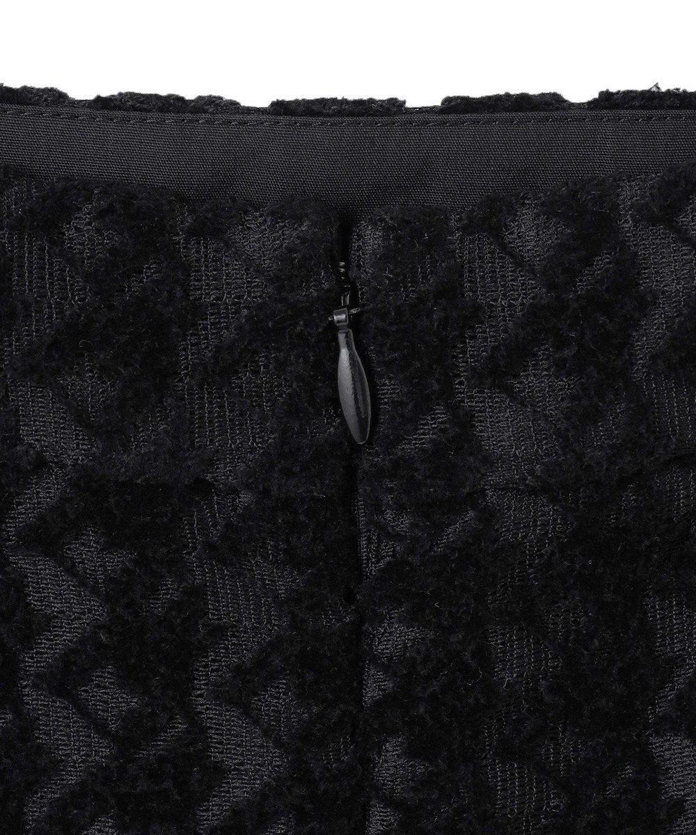 ICB L ハウンドトゥースフロッキーレース スカート 