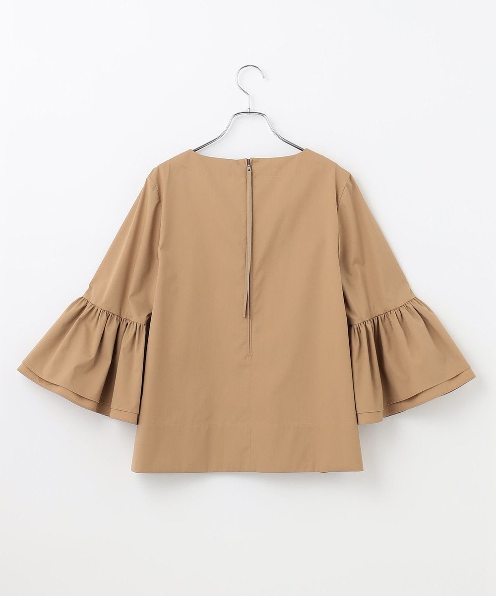 #Newans 【ANSWER for Co-Creation】ベルスリーブシンプルブラウス 