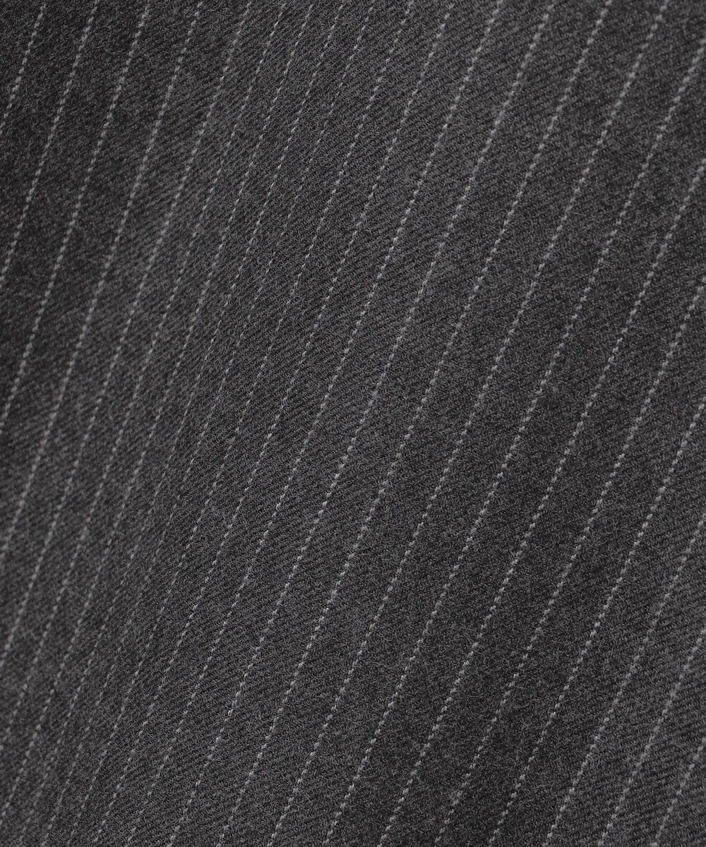 ANY SIS L 【洗える】起毛ストライプ ロンパース 