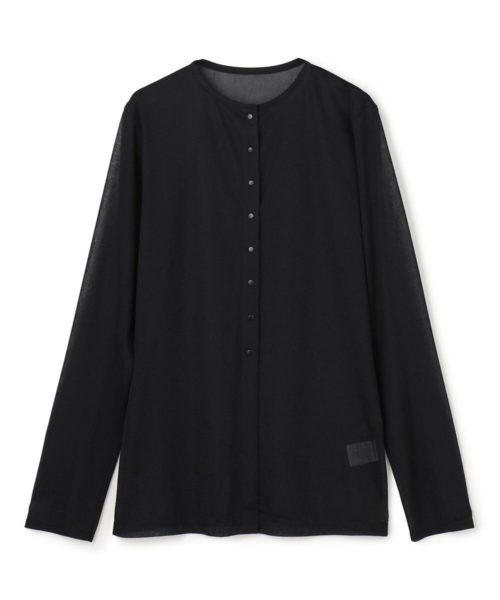 uncrave トリコットシフォン カーディガン 