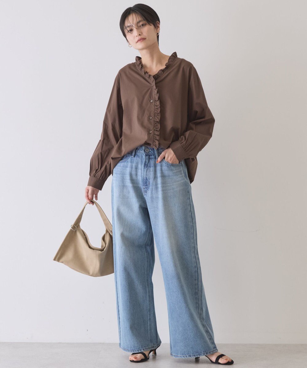 AMERICAN HOLIC ワイドデニムパンツ 