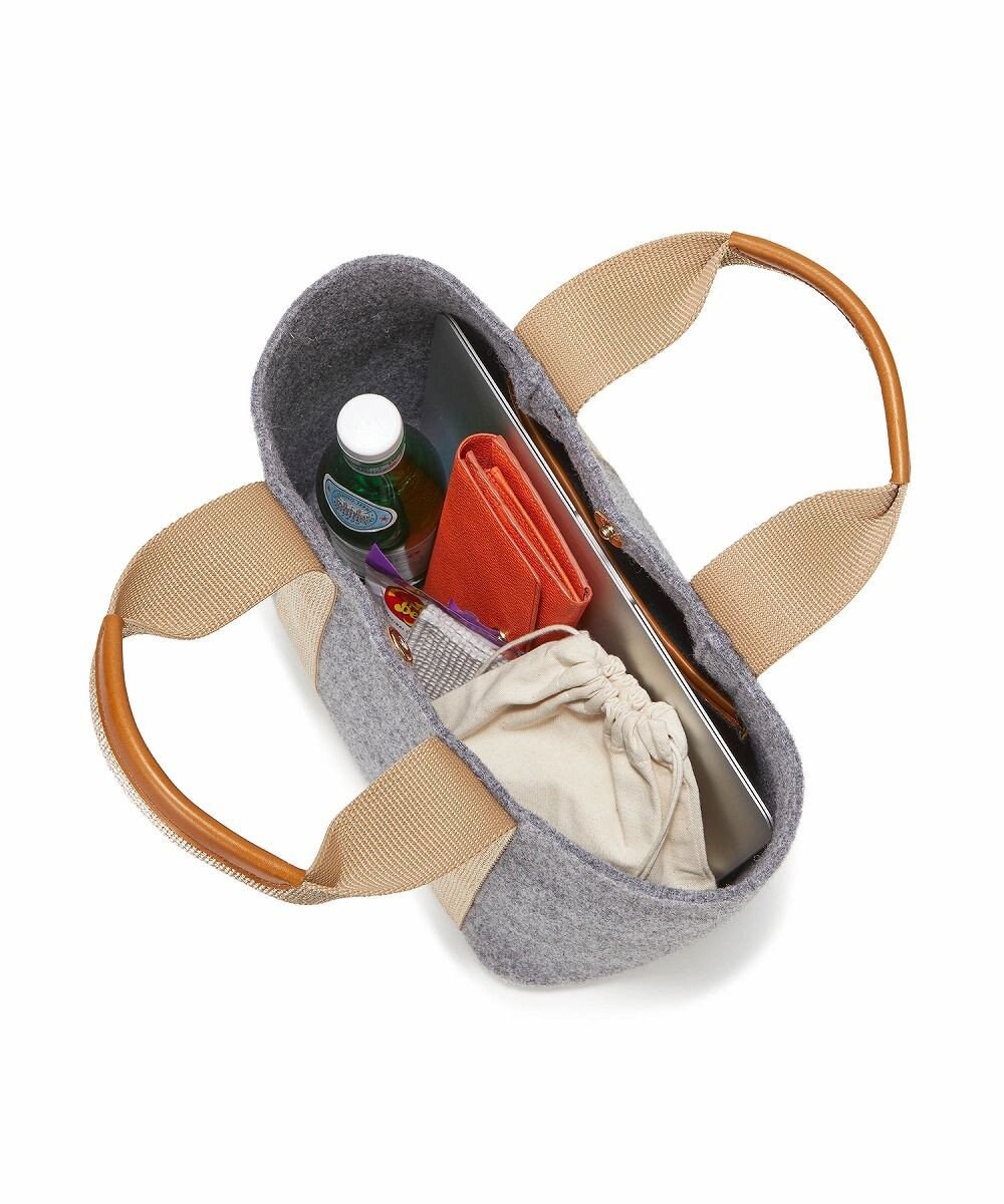 TOPKAPI 【TREASURE TOPKAPI】イタリアンフェルト ラメテープ トートバッグ 2023 