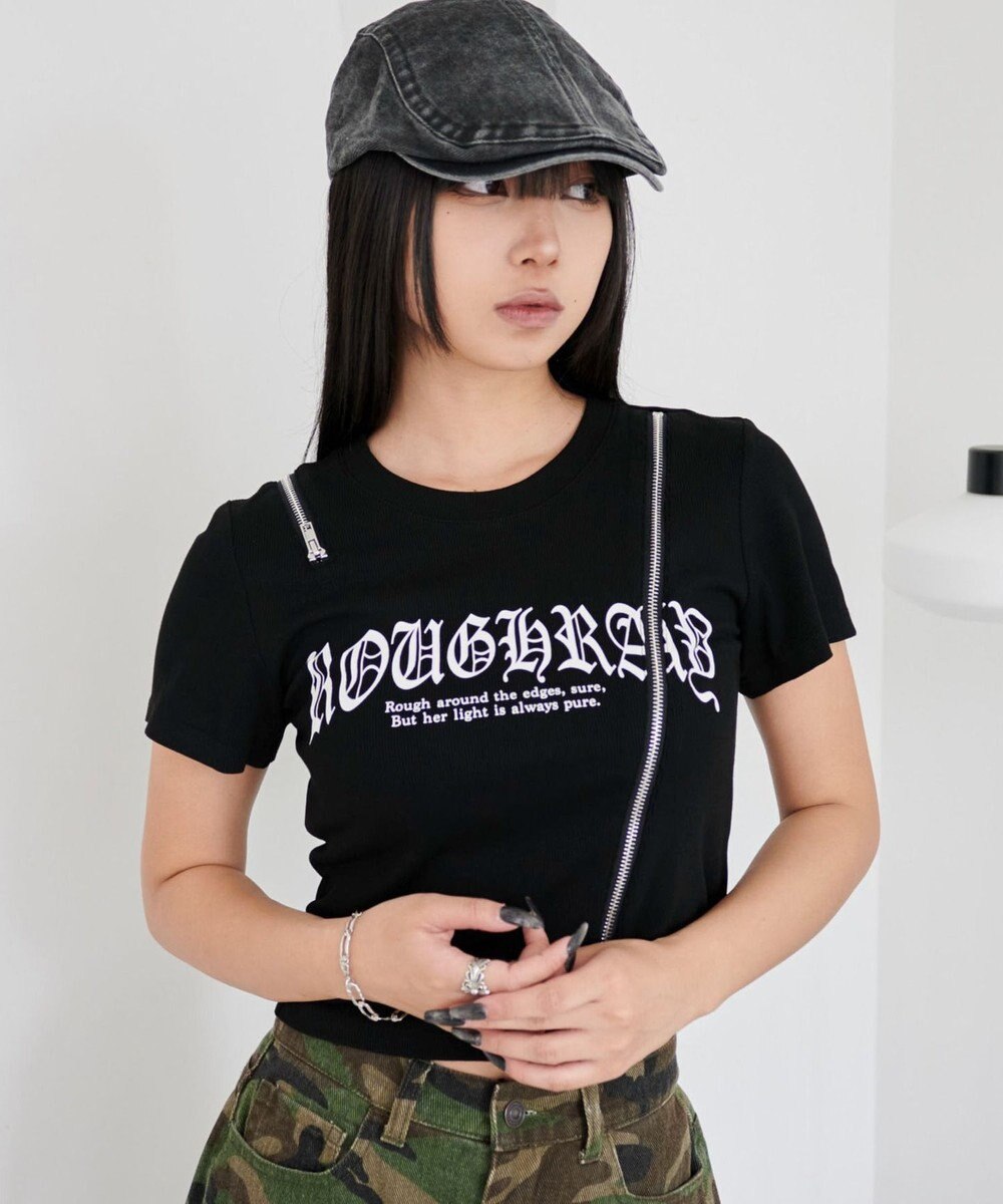 WEGO ZIPデザイングラフィックちびT 