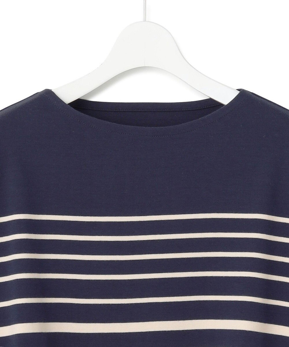 23区 【洗える】Armor-lux ベルスリーブボーダー カットソー 