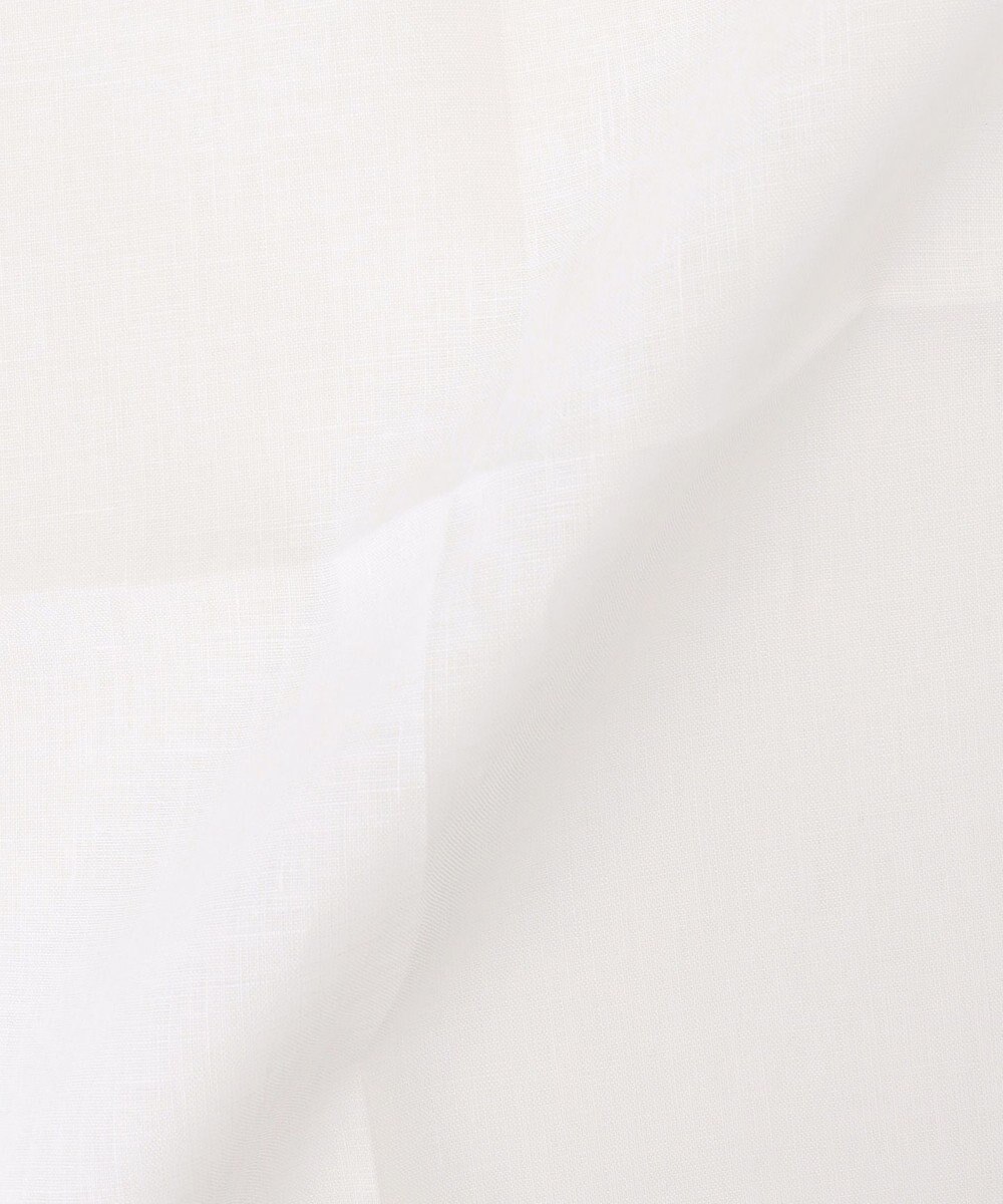 J.PRESS MEN 無地ヘムプリントリネン チーフ 