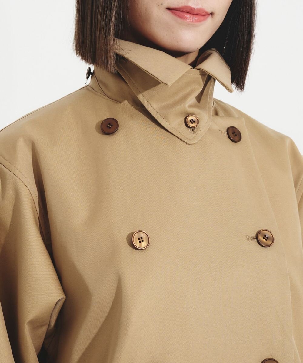 muuc 花粉シールドコート〈国産・綿100%天然素材〉〈ユニセックス・大きいサイズあり〉〈3シーズン〉〈モダンなコクーンシルエット〉 