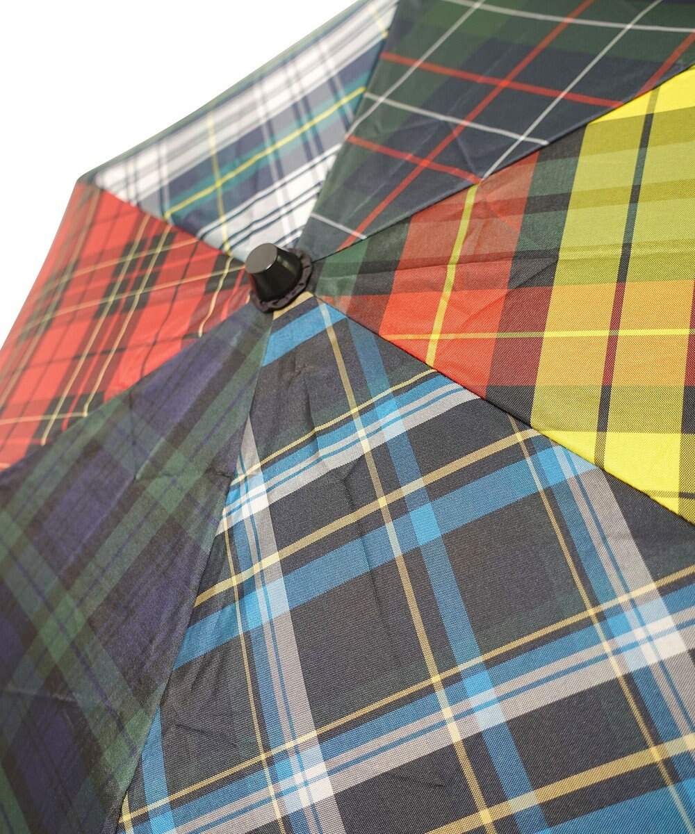 +RING UNISEX プラスリング 簡単開閉式折傘55cm CHK T1399 