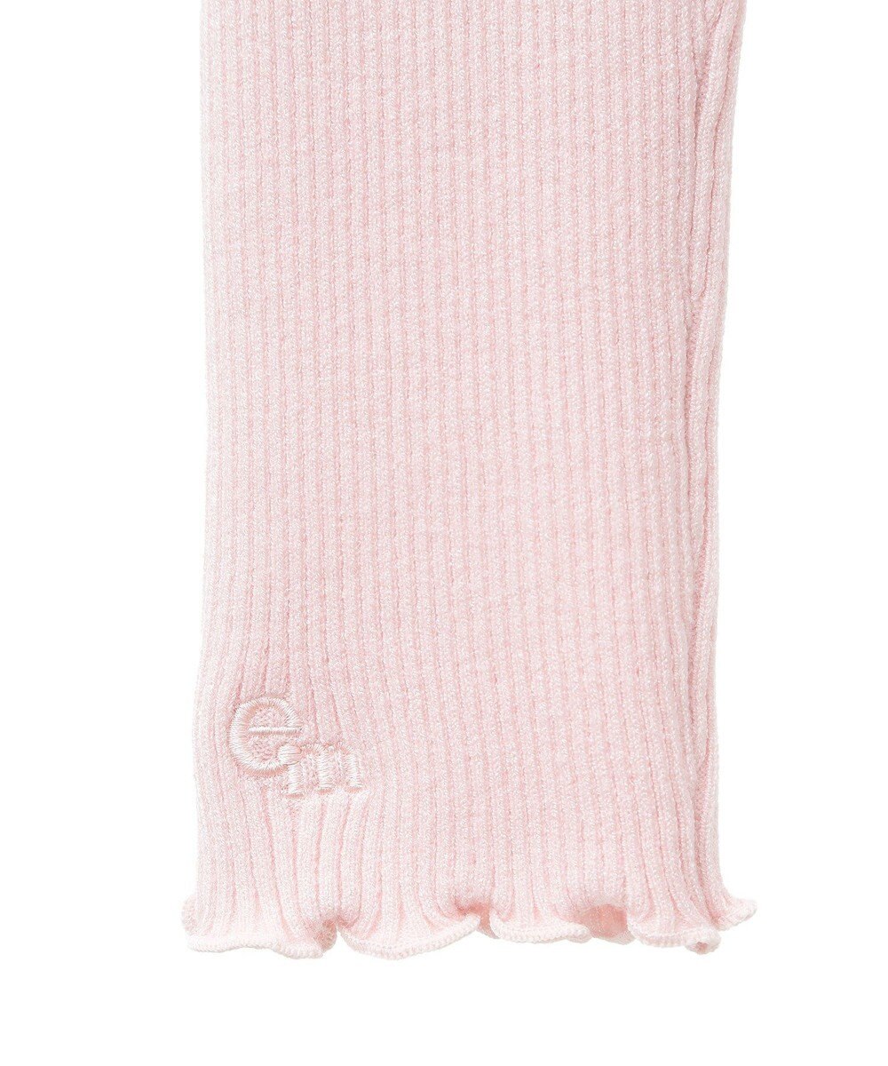 earth music&ecology 袖口刺繍リブニットプルオーバー 