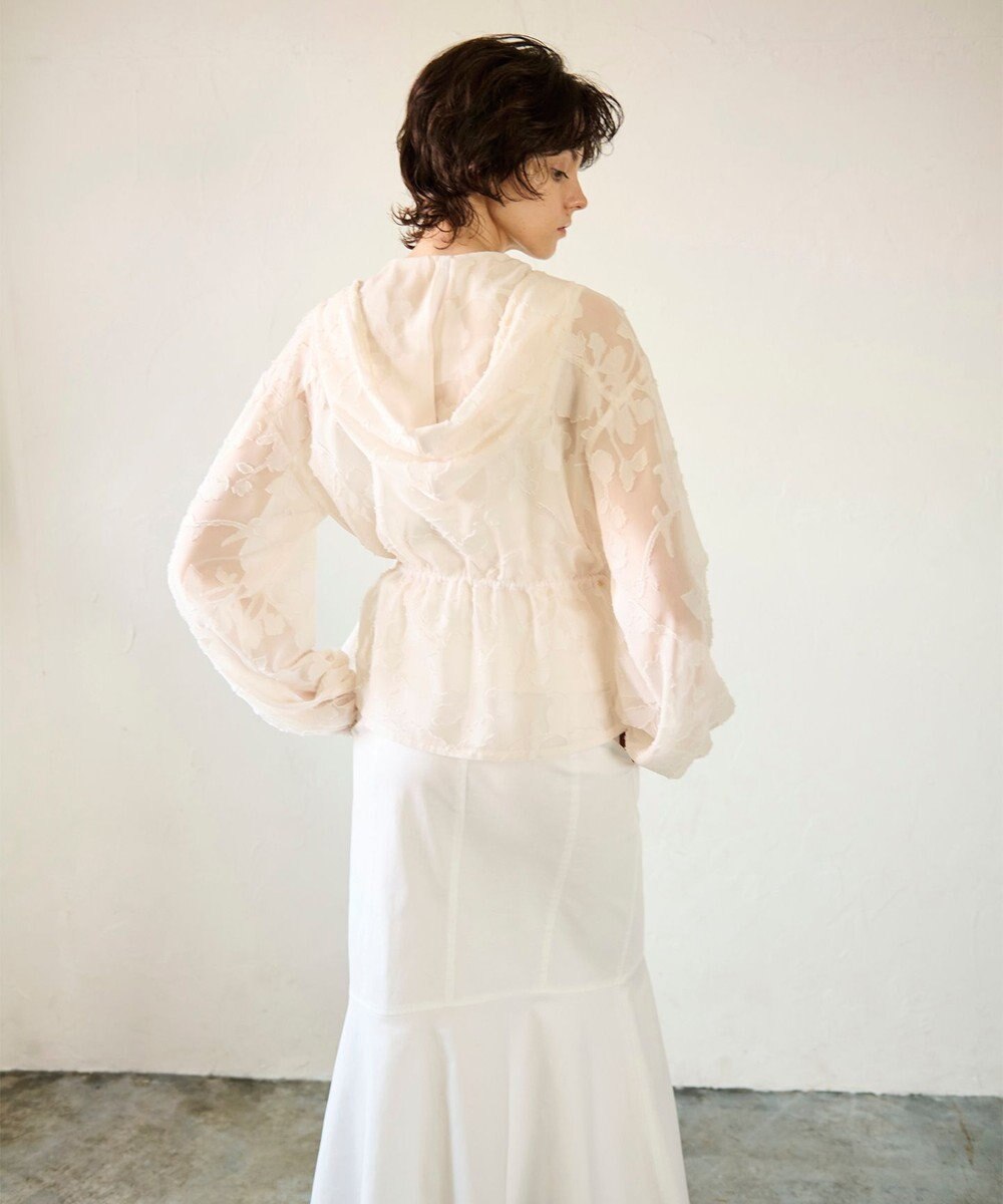 GRACE CONTINENTAL ジャガード刺繍ブルゾン 