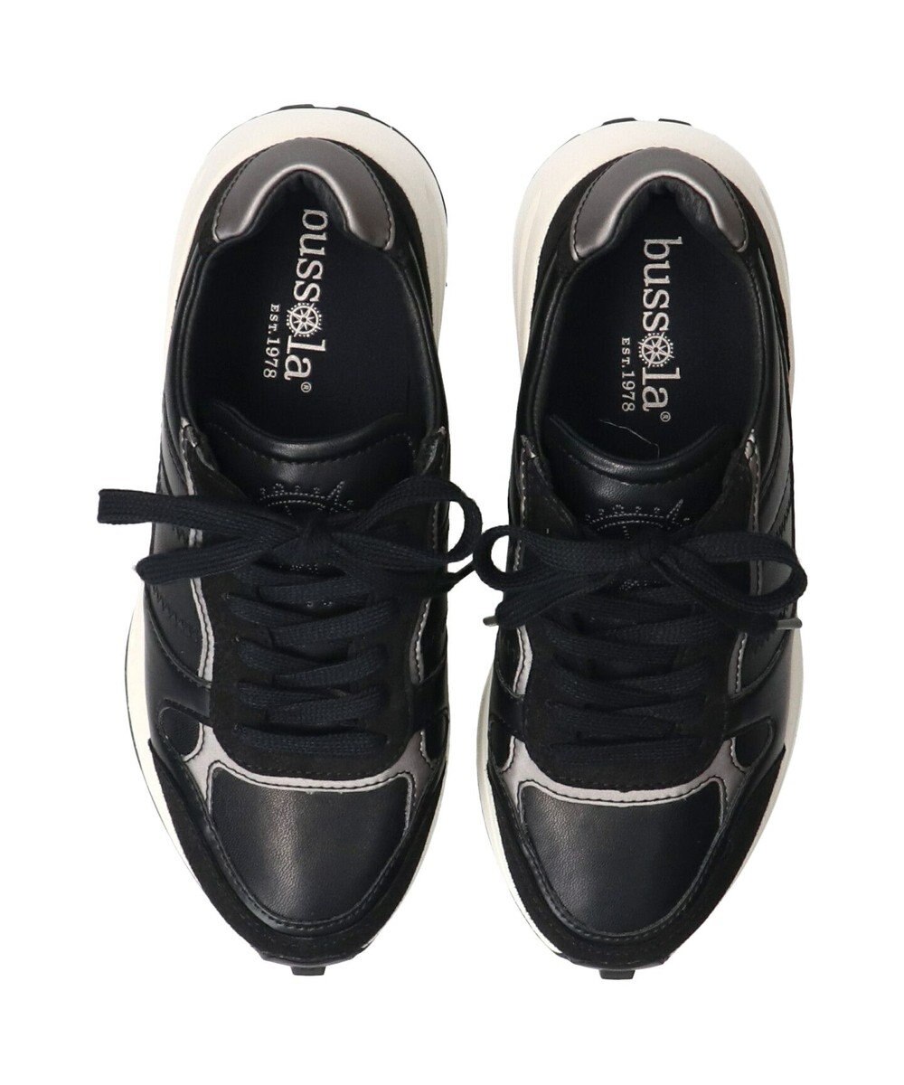 INTER-CHAUSSURES 【BUSSOLA】厚底レースアップスニーカー 