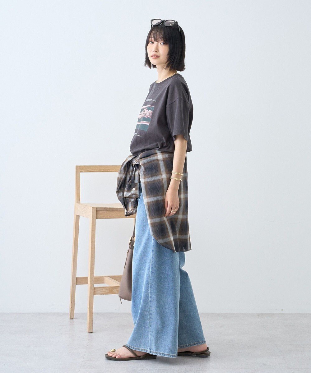 AMERICAN HOLIC 刺繍&フォトプリントTシャツ 