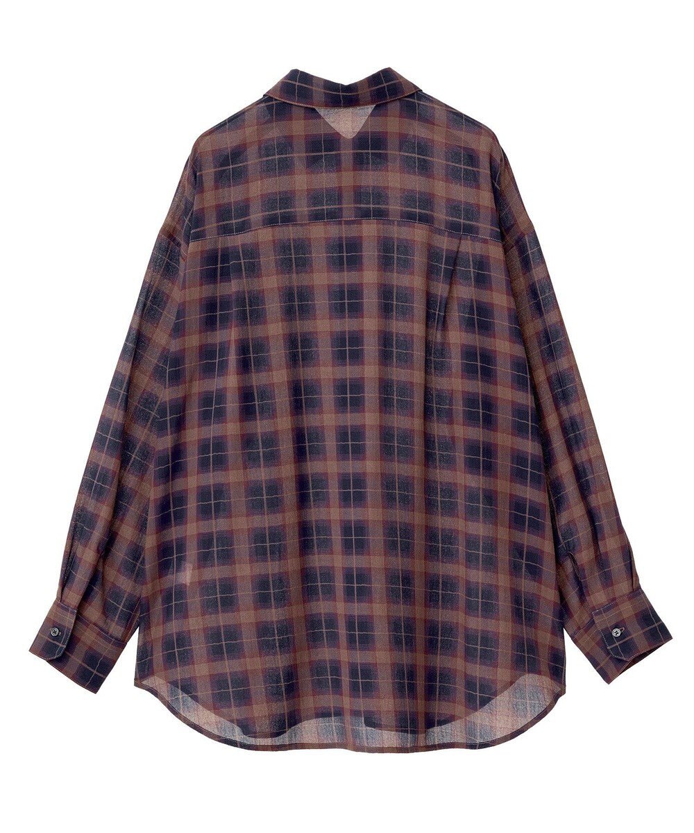 Green Parks カシュクールシアーシャツ 