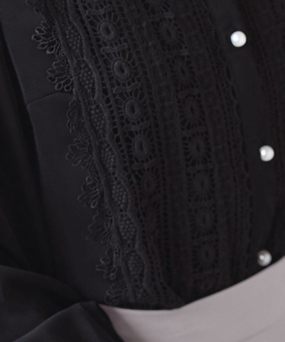 Tiaclasse 【新色追加・洗える】レースブラウス 