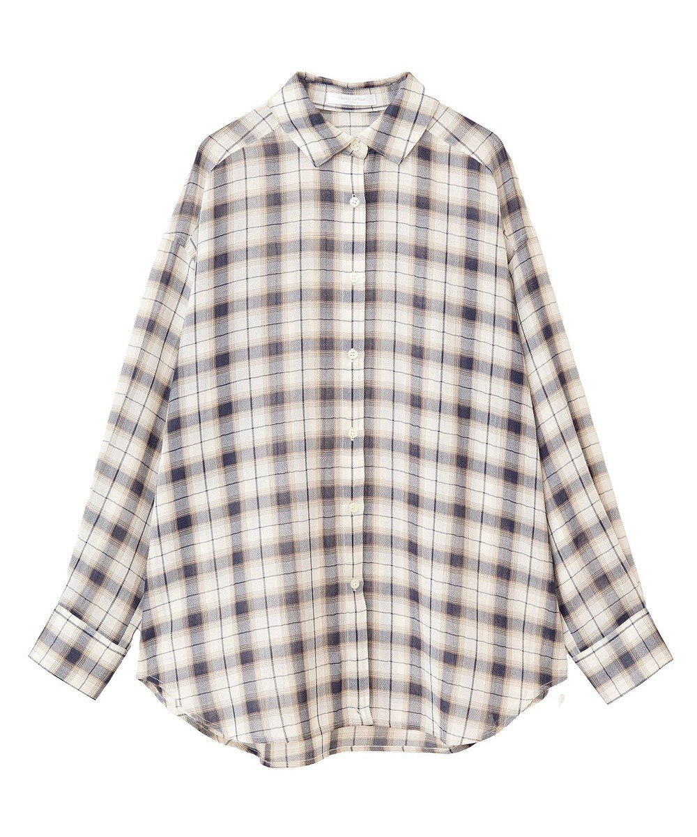 Green Parks カシュクールシアーシャツ 