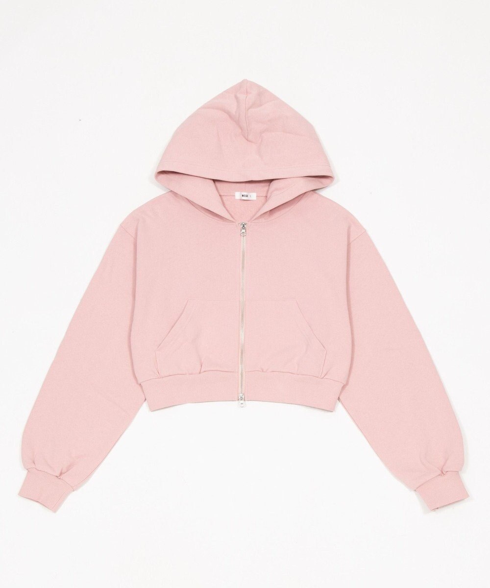 WEGO ショートZIPパーカー 